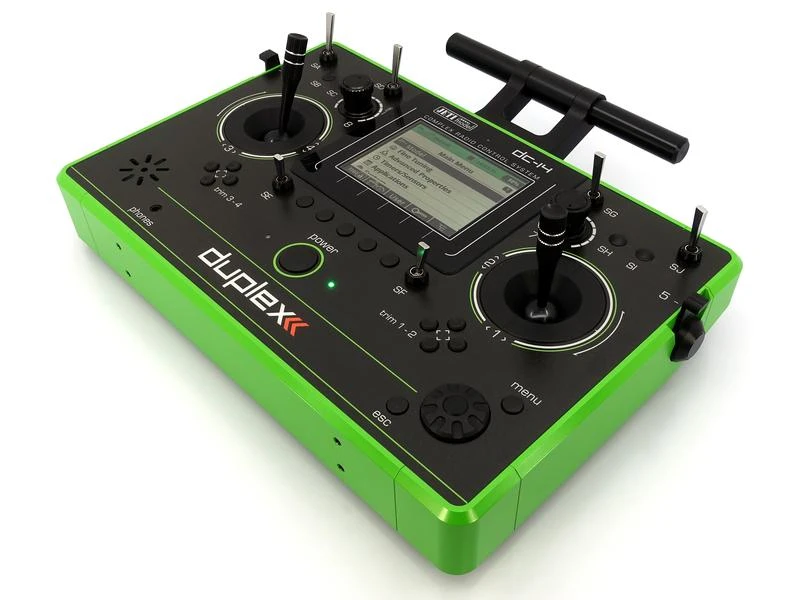 Jeti Fernsteuerung DC-14 II Multimode Grün 3 Jeti Fernsteuerung DC-14 II Multimode Grün – Bild 3