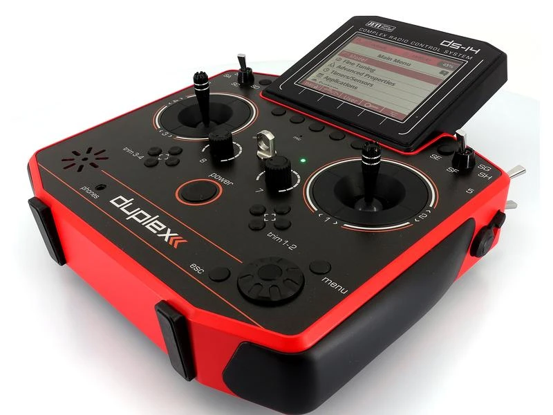 Jeti Fernsteuerung DS-14 II Multimode Rot 8 Jeti Fernsteuerung DS-14 II Multimode Rot – Bild 8