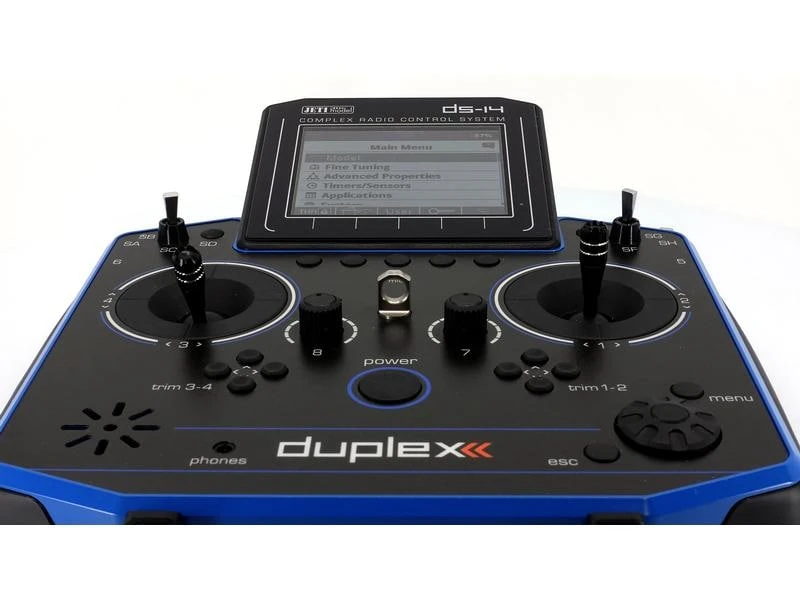 Jeti Fernsteuerung DS-14 II Multimode Blau 13 Jeti Fernsteuerung DS-14 II Multimode Blau – Bild 13