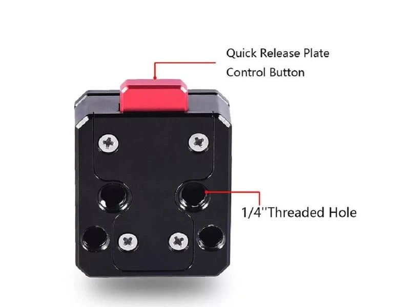 LifThor Quick Realease Monitorhalterung mit 1/4" Gewinde 4 LifThor Quick Realease Monitorhalterung mit 1/4" Gewinde – Bild 4