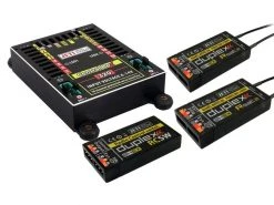 Jeti Akkuweiche Central Box 320 mit 2x Rsat2 und RCSW