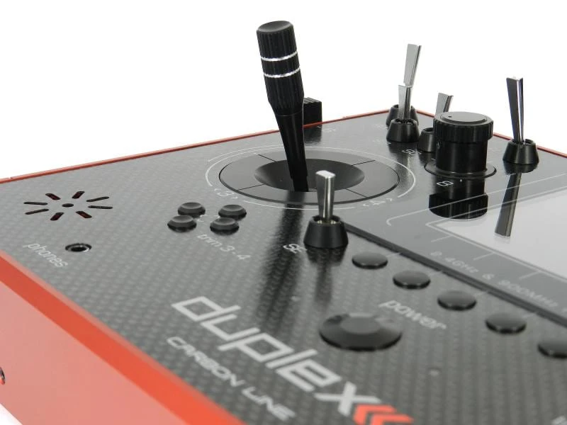 Jeti Fernsteuerung DC-16 II Carbon Line Multimode Rot 2 Jeti Fernsteuerung DC-16 II Carbon Line Multimode Rot – Bild 2