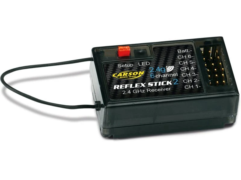 Carson Empfänger REFLEX Stick II 6 Kanäle 1 Carson Empfänger REFLEX Stick II 6 Kanäle