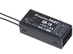 Graupner GR-18 +3xG +3A +Vario HoTT 3-Achs Gyro + A-Meter + Vario