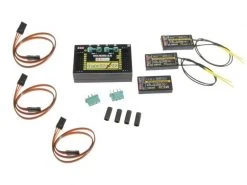 Jeti Akkuweiche Central Box 220 + 2x Rsat2 + RCSW